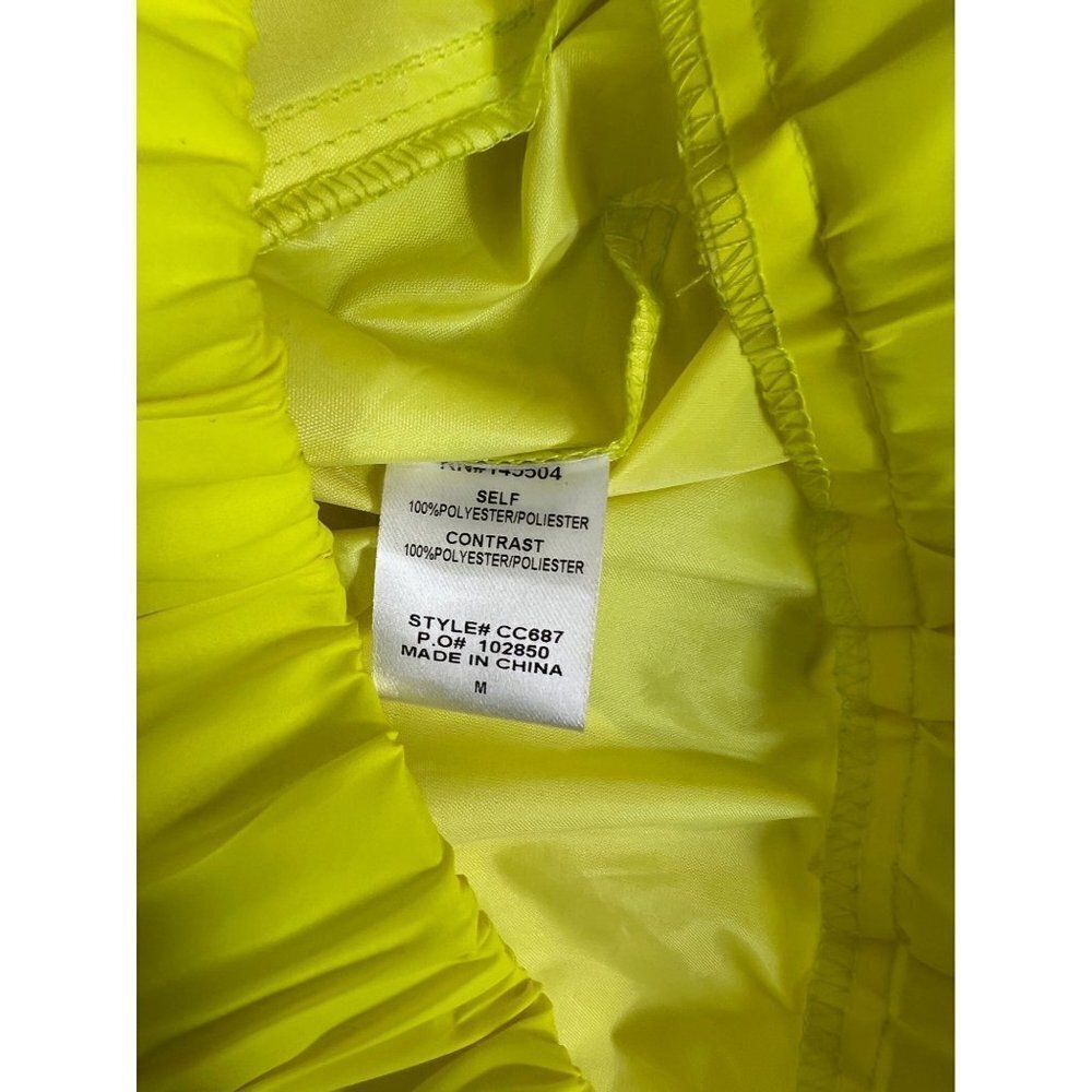 Fashion Nova Lime & Gray Full Zipper Jacket - Picture 4 of 7